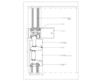 Free AutoCAD 2D Editable Drawings for Glass fixing & installing Detail Drawings-5