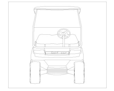 Golf Symbols in AutoCAD (22) CAD Block – DWG AutoCAD Editable Drawing (Free Download)