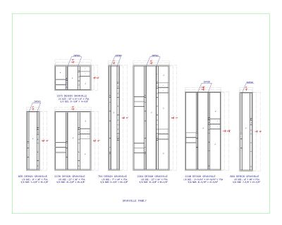 Granville Family CAD Block – DWG AutoCAD Editable Drawing (Free Download)