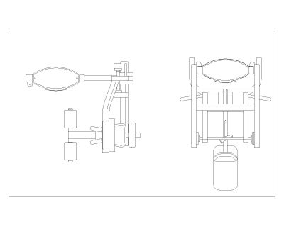 Free CAD Drawing of Gym Activities with Sports Equipment (18)