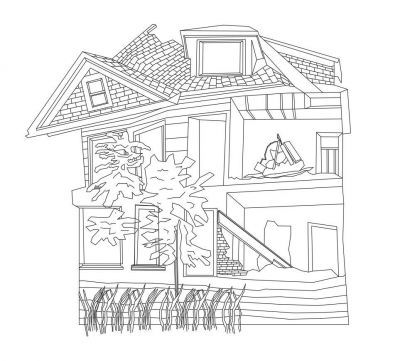 plan de la maison