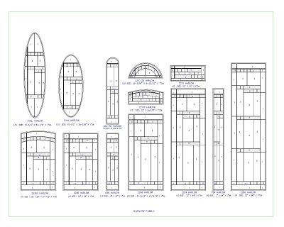 Harlow Family CAD Block – DWG AutoCAD Editable Drawing (Free Download)