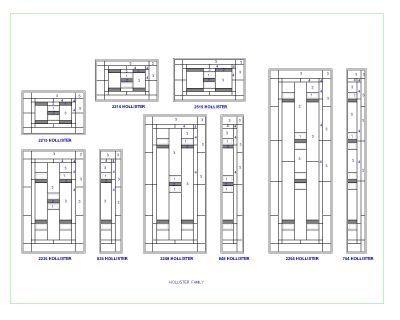 Hollister Family Details CAD Block – DWG AutoCAD Editable Drawing (Free Download)