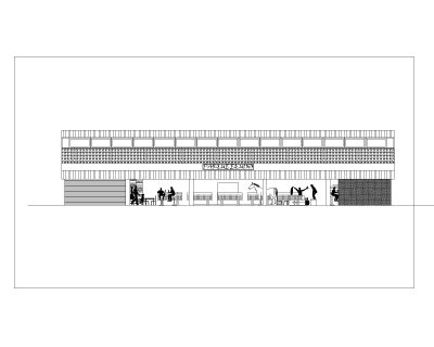 Horse Stables Plans Views & Facades-2 CAD Block – DWG AutoCAD Editable Drawing (Free Download)