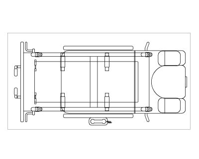 Free AutoCAD 2D Editable Drawings for Hospital Medical Symbols of Equipment’s - 2