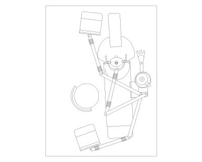 Free AutoCAD 2D Editable Drawings for Hospital Medical Symbols of Equipment’s - 42