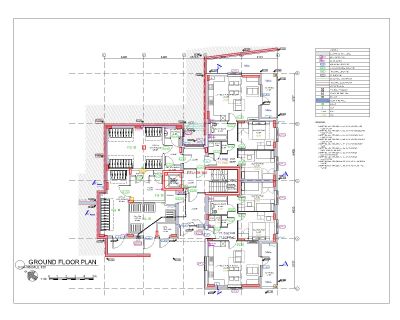 Housing Socaity Project 1st Floor Plan-6 CAD Block – DWG AutoCAD Editable Drawing (Free Download)