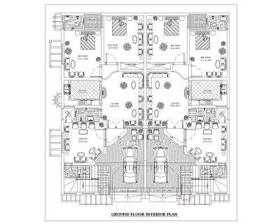 INTERIOR LAYOUT FOR LEVEL-2 - CAD Block – DWG AutoCAD Editable Drawing (Free Download)