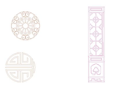 Free AutoCAD 2D Editable Drawings for CNC Designs for Grills & Railings -15