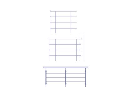 Free AutoCAD 2D Editable Drawings for CNC Designs for Grills & Railings - 4