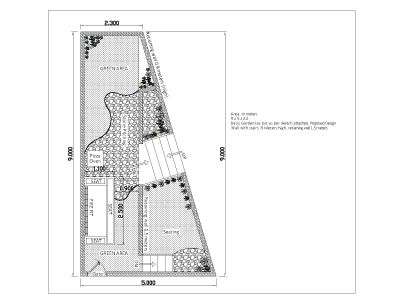 Landscape Plan-7 CAD Block – DWG AutoCAD Editable Drawing (Free Download)