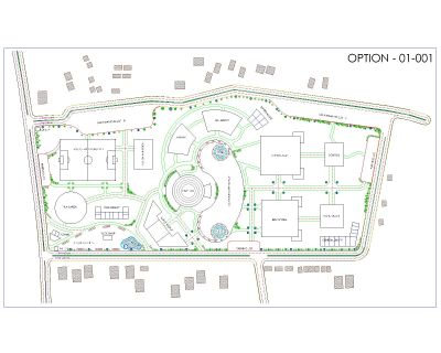 Landscaping-1 CAD Block – DWG AutoCAD Editable Drawing (Free Download)