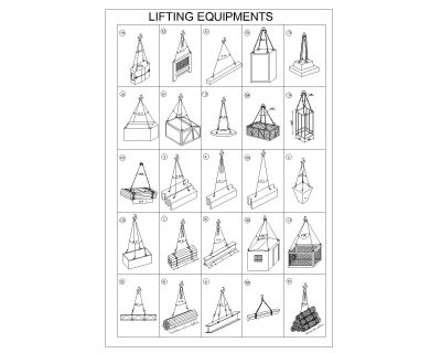 Free AutoCAD Lifting Equipments - 6