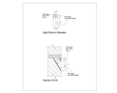 Light Neiche Detail CAD Block DWG AutoCAD Editable Drawing (Free Download)