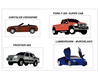 Free AutoCAD Editable Drawings for Luxury Car 3D Views for AutoCAD_10