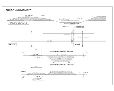 Machienry-TRAFIC MANAGEMENT PREPARATION CAD Block DWG AutoCAD Editable Drawing (Free Download)
