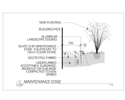 Maintenance Edge Design CAD Block DWG AutoCAD Editable Drawing (Free Download)