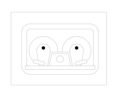 Free AutoCAD 2D Editable Drawings for medical equipments & devices - 20