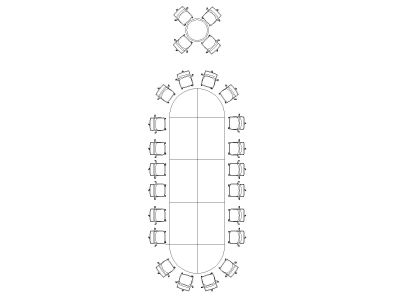 Meeting Furniture for Office-1 CAD Block DWG AutoCAD Editable Drawing (Free Download)