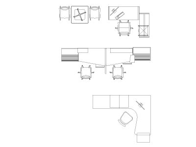 Meeting Room Furniture for Office-9 CAD Block DWG AutoCAD Editable Drawing (Free Download)