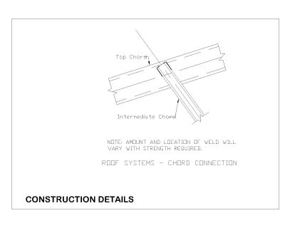 Free AutoCAD Isometric Drawings for Metal Roof Girder System Construction Details - 66