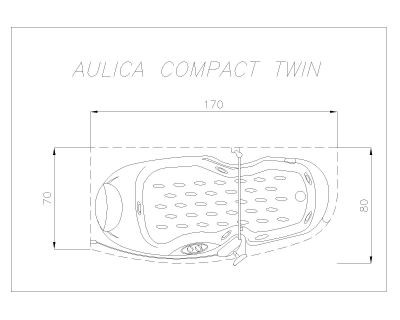 Modern Jacuzzi Set Type-10 CAD Block DWG AutoCAD Editable Drawing (Free Download)