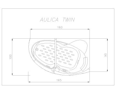Modern Jacuzzi Set Type-25 CAD Block DWG AutoCAD Editable Drawing (Free Download)