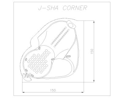 Modern Jacuzzi Set Type-42 CAD Block DWG AutoCAD Editable Drawing (Free Download)