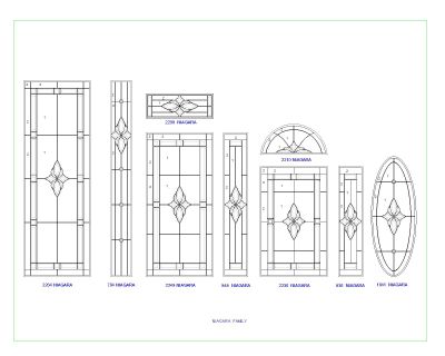 Niagara Family  CAD Block DWG AutoCAD Editable Drawing (Free Download)