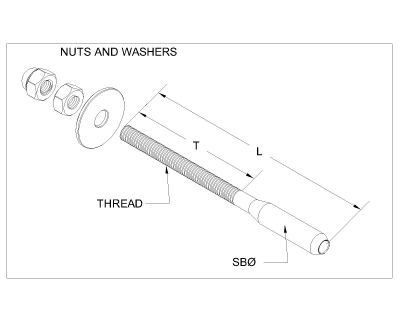 Nuts & Washers CAD Block DWG AutoCAD Editable Drawing (Free Download)