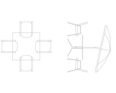 Outdoor Furniture-1 CAD Block DWG AutoCAD Editable Drawing (Free Download)