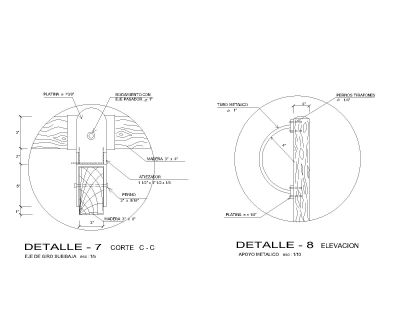Park Rider construction Details-6 CAD Block DWG AutoCAD Editable Drawing (Free Download)
