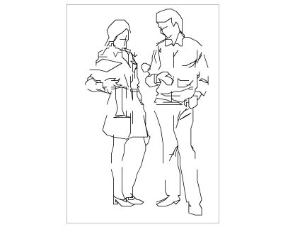 People Symbols Mega Pack by ASAAS-13 CAD Block DWG AutoCAD Editable Drawing (Free Download)