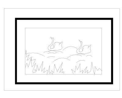 Picture Frames for Office Interior Walls-16 CAD Block DWG AutoCAD Editable Drawing (Free Download)