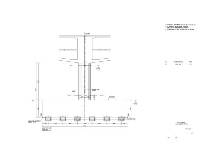 Pier Detailed Architectural & Structural Design-2. CAD block in DWG format free download.