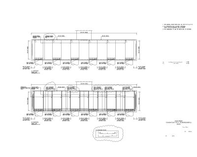 Pier Pile Cap (Foundation) reinforcement-2 CAD Block DWG AutoCAD Editable Drawing (Free Download)