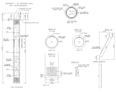 PILE-REINF (ABUTMENT-02)
