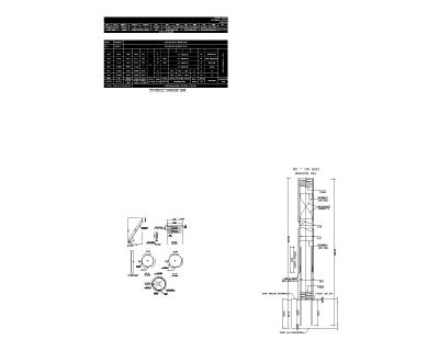 Pile dipth 18 meter Reinforcement Structural Details. CAD block in DWG format free download.