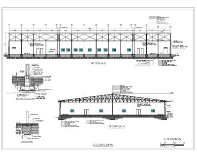 Pineapple Juice & Canned Factory (11) CAD Block DWG AutoCAD Editable Drawing (Free Download)