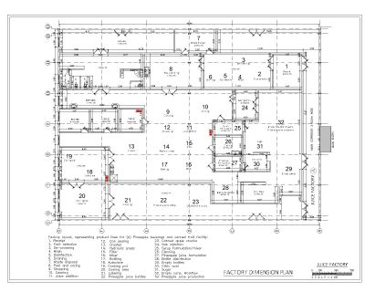 Pineapple Juice Production Layout Design-2 CAD Block DWG AutoCAD Editable Drawing (Free Download)