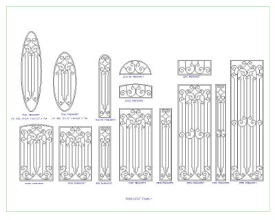 Pinehurst Family Layout Design CAD Block DWG AutoCAD Editable Drawing (Free Download)