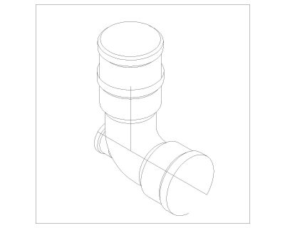 Pipe Fittings Elbows Symbols-9 CAD Block DWG AutoCAD Editable Drawing (Free Download)