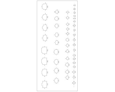 Free AutoCAD 2D Editable Drawings for Plumbing-Fixtures & Fittings - 11