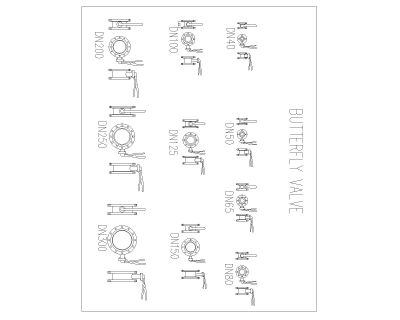 Free AutoCAD 2D Editable Drawings for Plumbing-Fixtures & Fittings - 13