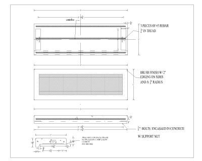 Precast Concrete Reinforcement Description-17 CAD Block DWG AutoCAD Editable Drawing (Free Download)