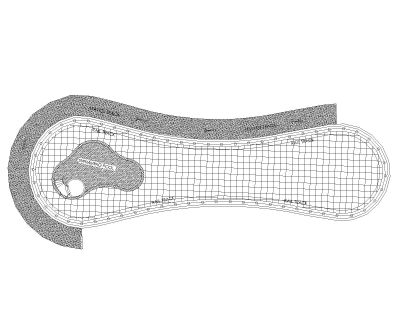 Railway Track for Kids Rail Architectural drawings. CAD block in DWG format free download.