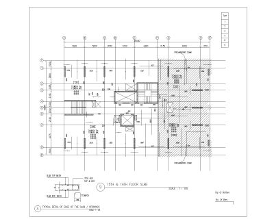 RCC Slab Typical Details-4 CAD Block DWG AutoCAD Editable Drawing (Free Download)