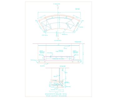 Reception counter Detailed design CAD Block DWG AutoCAD Editable Drawing (Free Download)