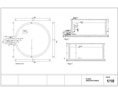 Free AutoCAD 2D Editable Drawings for RESERVOIR  PLANT