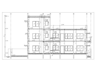 Residence Building Sectional Views OP- 4 CAD Block DWG AutoCAD Editable Drawing (Free Download)